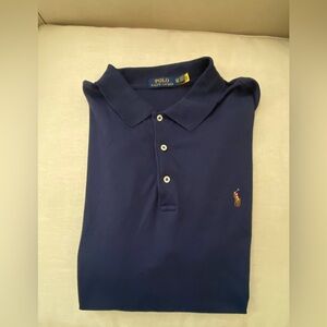 Polo by Ralph Lauren Men's Navy Blue Shirt